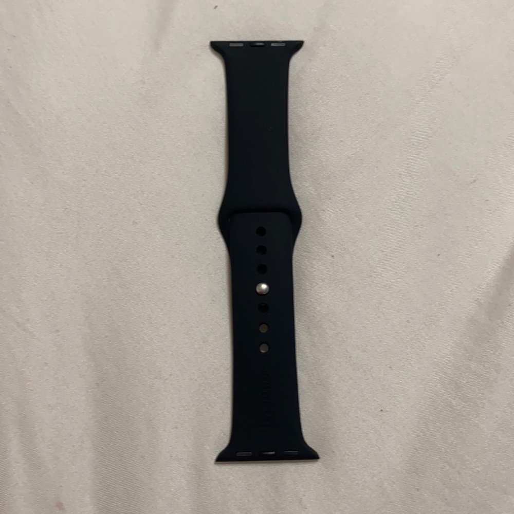 Gear Beast 38mm Silicone Apple Watch Band Black